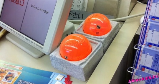 Оранжевые шары в магазинах Японии. Что это и зачем?