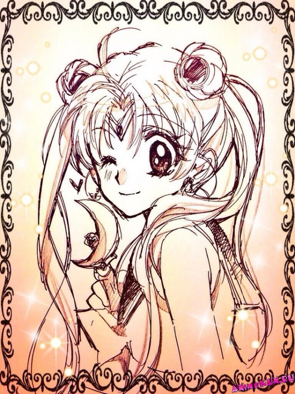 Фан-арты Sailor Moon от Арины Танэмуры